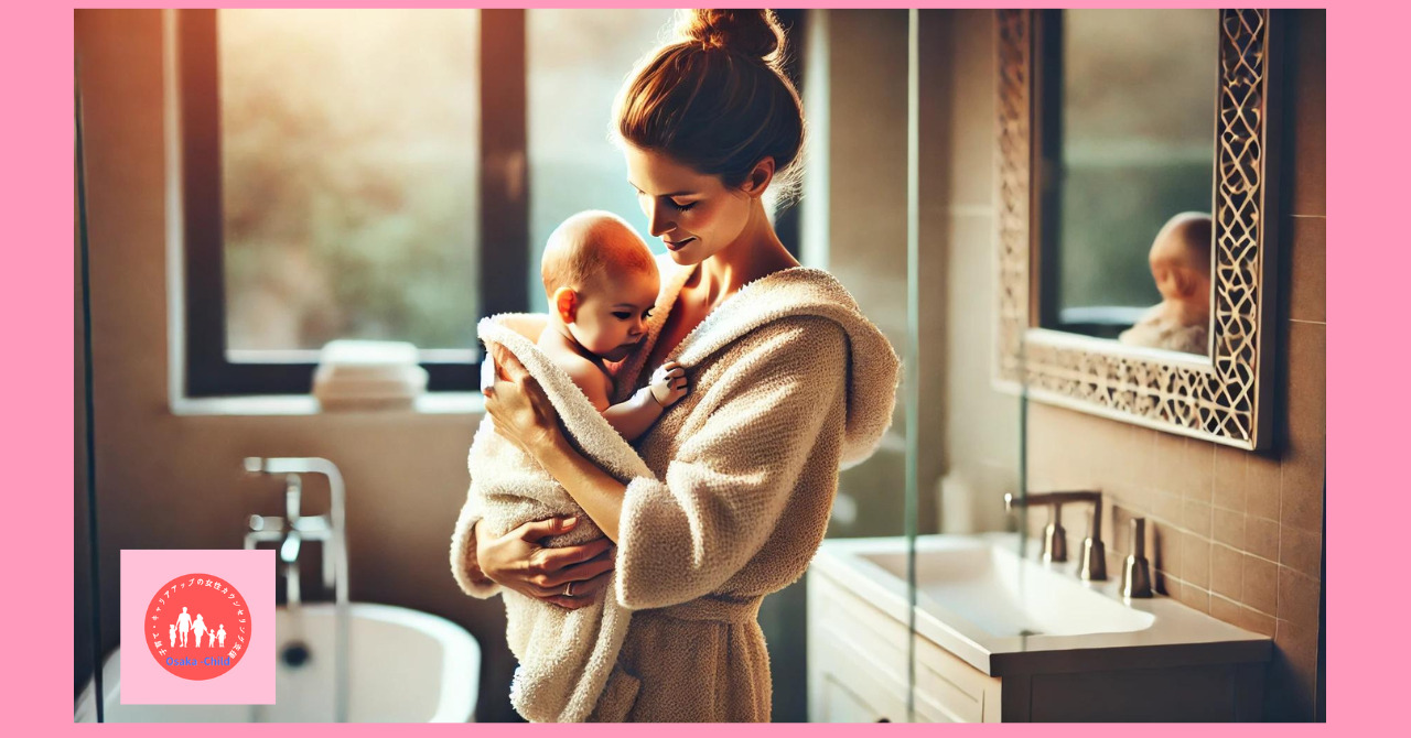 baby-after-bath-one-person-bathing-method