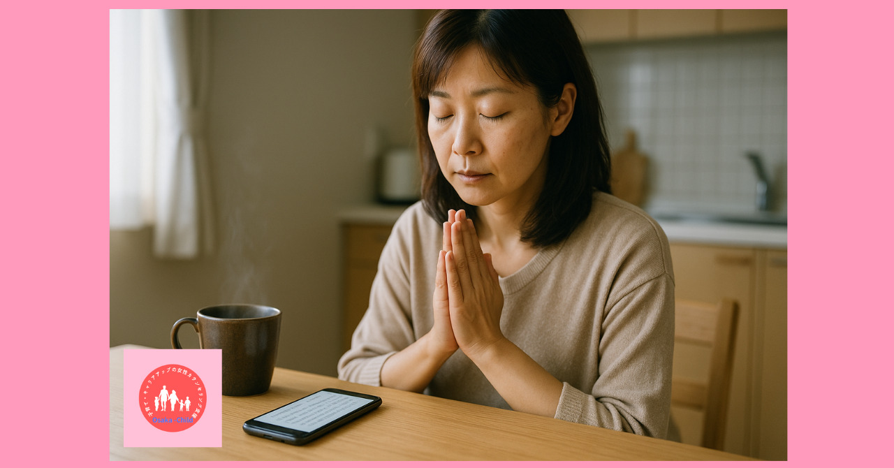 40s-women-heart-sutra-money-anxiety-solution-morning-habit